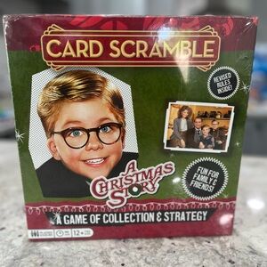 BRAND NEW A Christmas Story CARD SCRAMBLE A Game of Collection & Strategy